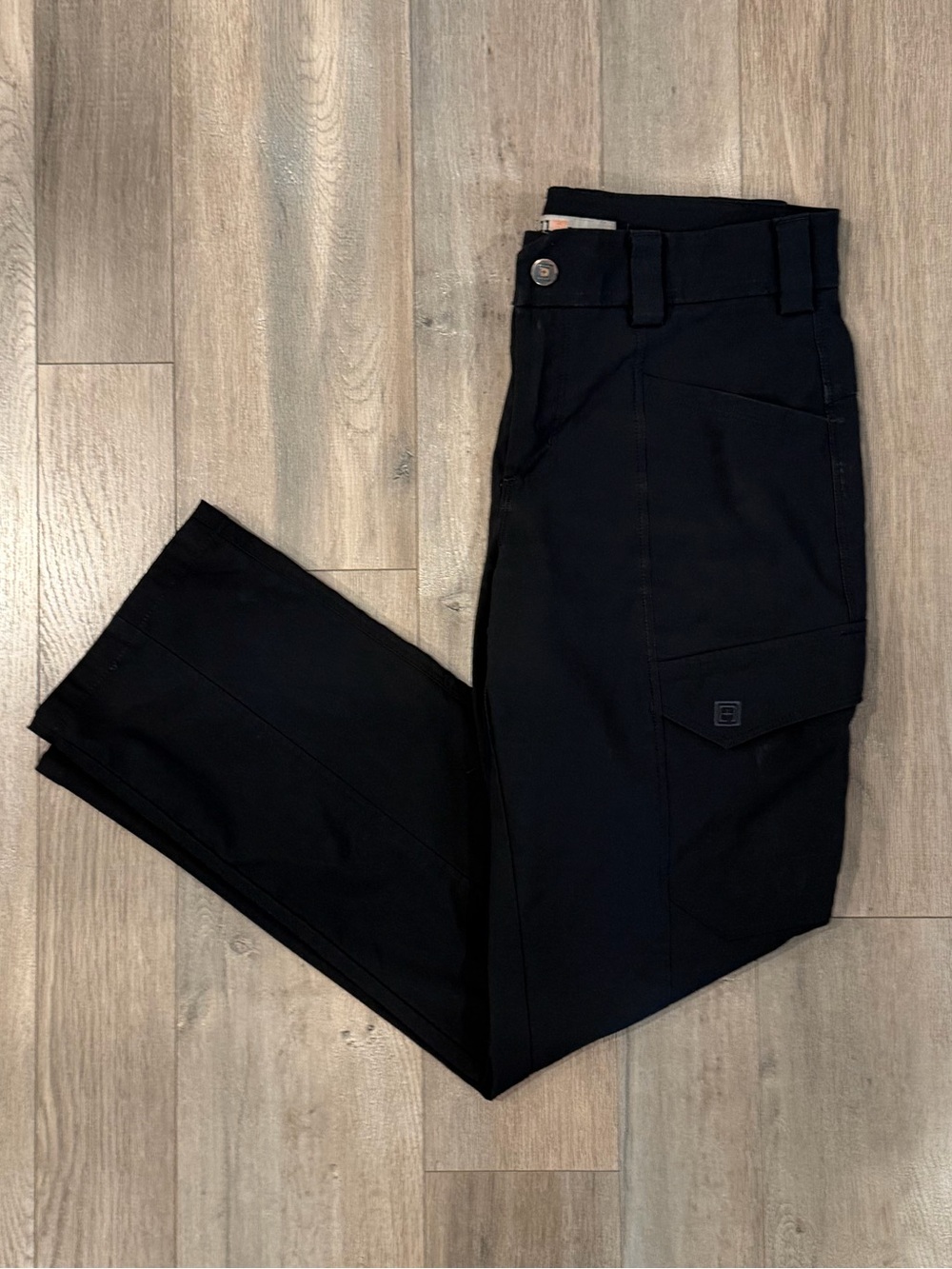 5.11 Tactical Black Tactical Pants with Logo Detail